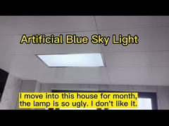 Artificial Skylight Led Simulated Sunlight Panel Touch Control 110V