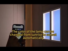 Led Fake Window Panel Light Artificial Sunlight Circadian Rhytham Color Temperature Changing