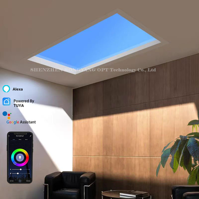 Buy 4000lm 6500k Fake Skylight Light , 60x60 110VAC Artificial Sunlight Skylight online manufacture