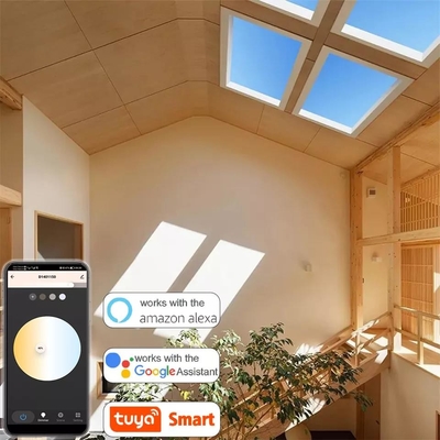 Buy WiFi And Bluetooth Controlled Dimmable Skylight Ceiling Lamp With Ceiling Reserve Height online manufacture