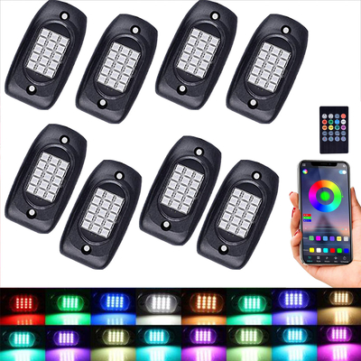 Buy Stable Practical Remote Control Rock Lights Color Changing SMD5050 online manufacture