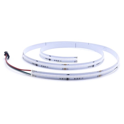 Buy PCB Dimmable Digital 10mm RGB COB LED Strip With Aluminum Profile online manufacture