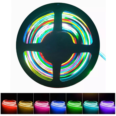 Buy Outdoor Flexible RGB COB LED Strip 12V 24V IP67 CCT Dimmable Cuttable online manufacture
