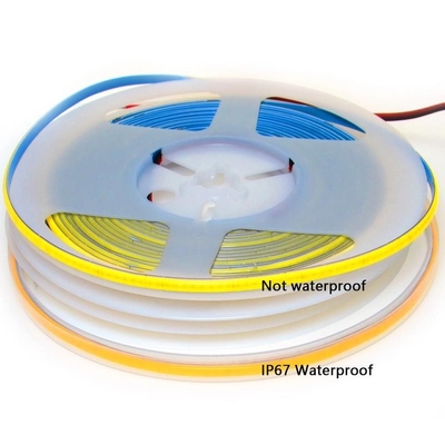 Buy Cuttable 24V PCB COB LED Strip Light Length 10M 5M 320LED/M Remote Control online manufacture