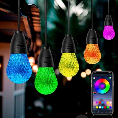 Buy Stable DC12V RGB Outdoor String Lights APP Control Multipurpose online manufacture