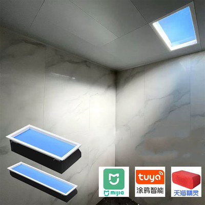 Buy Surface Mounted LED Artificial Skylight For Homes Offices Commercial Outdoor Lighting In White online manufacture