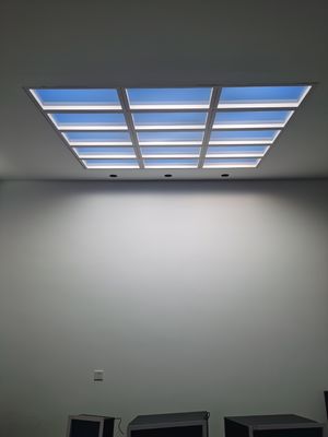 Buy LED Skylight Panel for 8–12㎡ spaces, 300mm ceiling height, 6000LM bright illumination online manufacture