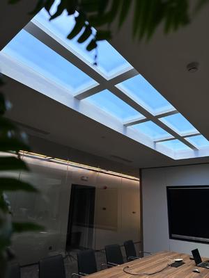 buy White Light Color Embedded Artificial LED Skylight 12kg Embedded Installation Method for Commercial online manufacture