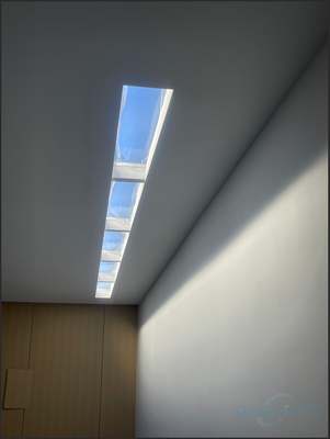 Buy CRI RA >93 Artificial LED Skylight with 2100K-7500K Color Temperature and 50,000 Hours Lifespan for Interior Lighting online manufacture