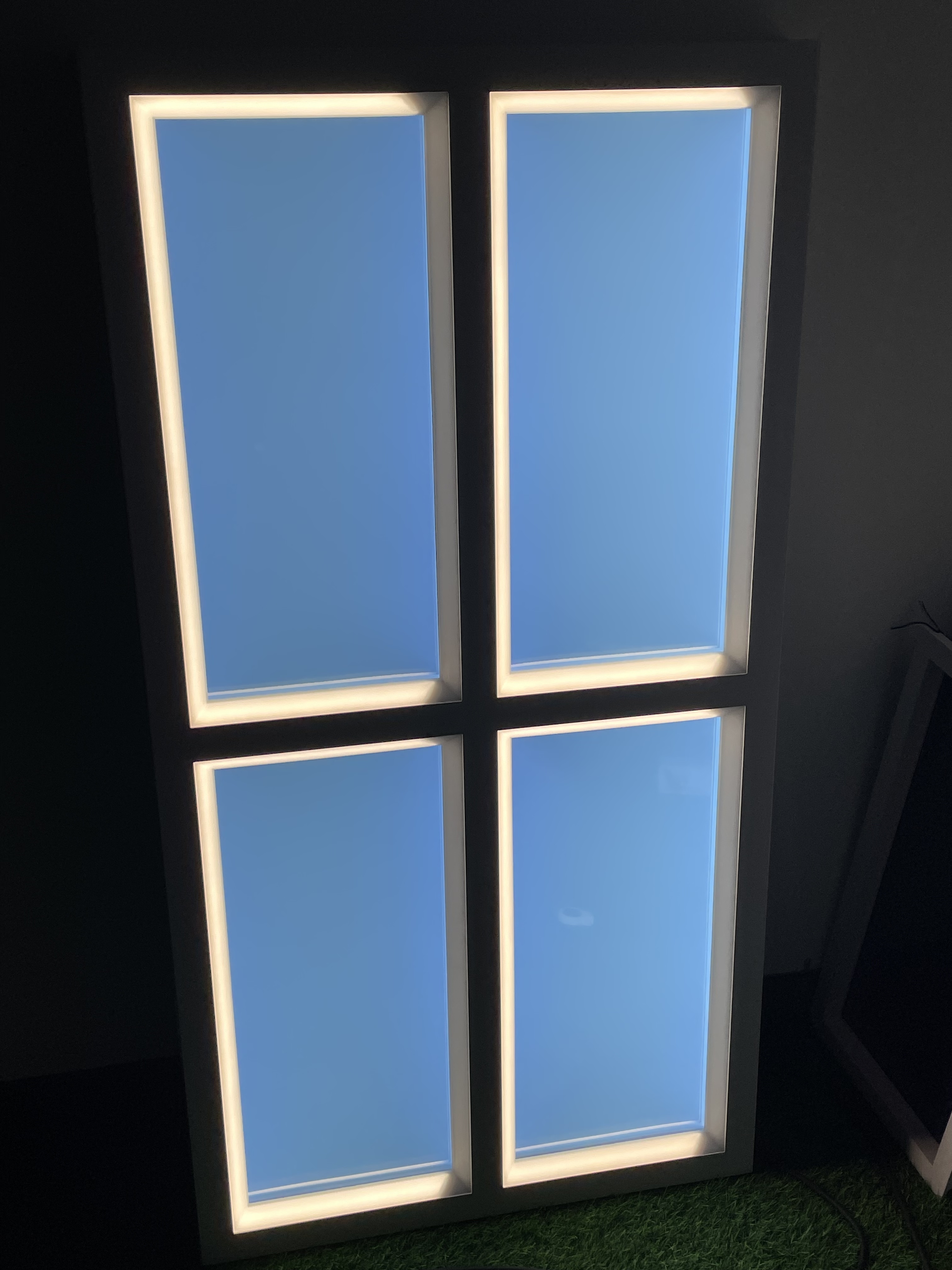 Led Simulated Windows 2100-7500K Light Color Fake Window Light with Rayleigh Scattering Led ...