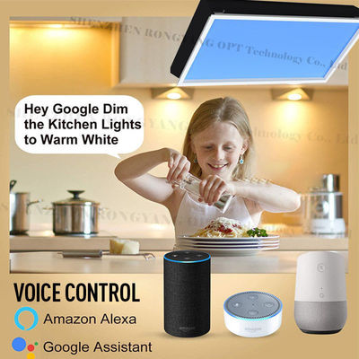 AC 100 240V LED Ceiling Panel Light Controlled by App Remote Designed for Professional Commercial Lighting