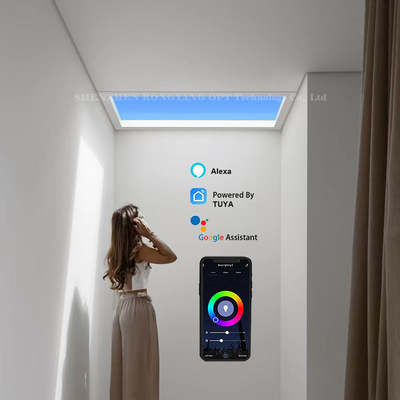 Wireless 110V Artificial Daylight Window 30 Degree Multiscene