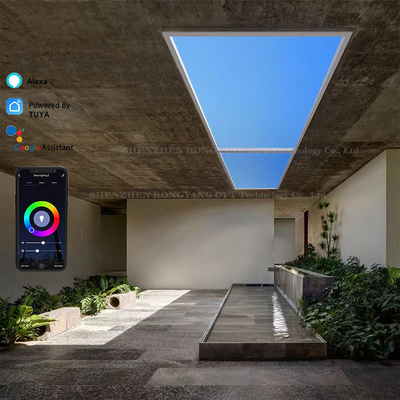 Multiscene 12.6'' Artificial LED Skylight Recessed 600x300 Tuya