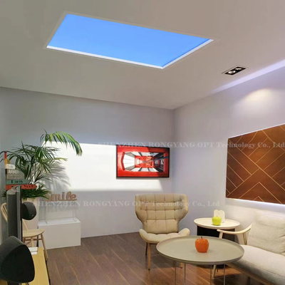 Tuya Control 90Ra Fake Skylight Light , 600x600 Square Faux Skylight LED