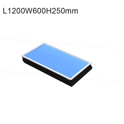 Easy to Clean Artificial LED Skylight , Simulating Daylight Faux Skylight Panels in White