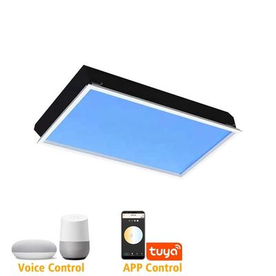 Artificial LED Skylights with No Blue Light Flicker Boost Mood & Productivity Indoors