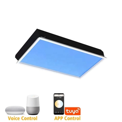 Efficiently Illuminate Your Space with App Remote Control Artificial Sky Light L1200*W600*H295mm