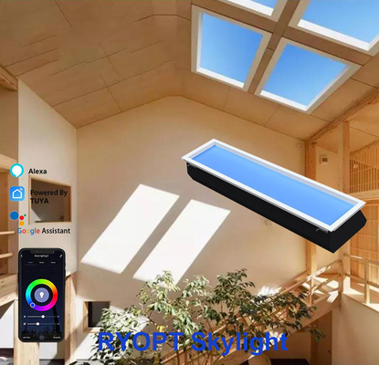 Indoor 110V 220V LED Ceiling Panel Light 120X30 Tuya Alexa Control