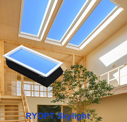No Flicker Blue Sky LED Ceiling Panel Light CCT 7800K Practical