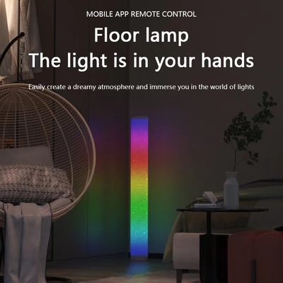 Multi Scene 90 CRI Corner RGB Lamp , 12V RGB Color Changing Floor Lamp
