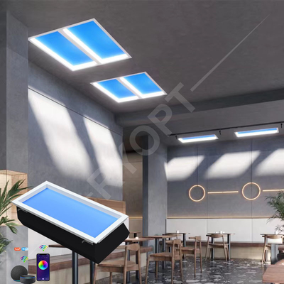 Anti Glare 2000LM Artificial Day Light , 30x60 Sky And Cloud LED Ceiling Panel