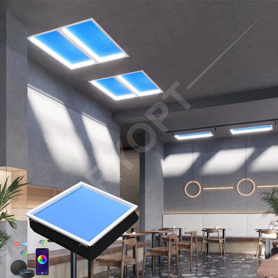 Multipurpose 60x60cm Sky Effect LED Panel , No Flicker Artificial Sun Light