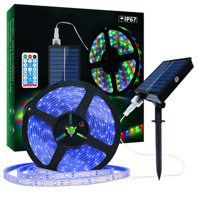Dimmable SMD2835 Solar Strip Light Stable For Christmas Party