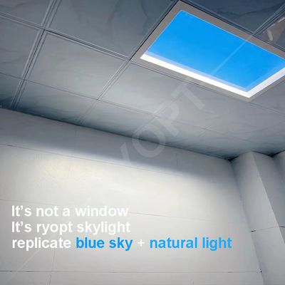 Ultra Thin Led Simulated Skylight Artificial Daylight 110V 150mm 2500K 6500K