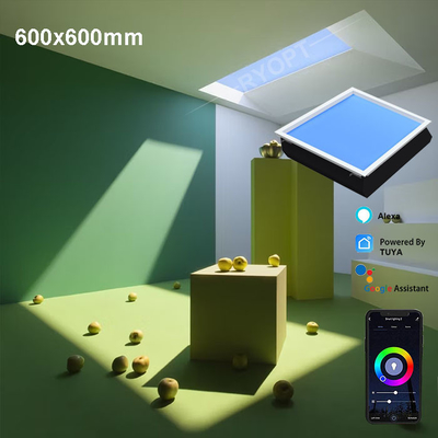 Max 75W Faux Skylight Panels Dali Support For Improved Employee Satisfaction