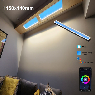 3.6A Current Artificial Skylight LED Panel With Tuya WiFi BT Control Fake Skylight LED Panel