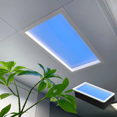SunshineSim LED Skylight Panel for Enhanced Lighting, Mood Boosting, and Natural Sunlight Simulation Indoors