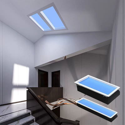 Max 100W Working Power Faux Skylight Panels 90% Light Transmission for Customer Requirements