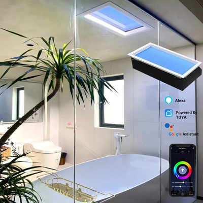 150W Dimmable LED Artificial Skylight Wide Coverage Tuya / WiFi / Bluetooth Controllable