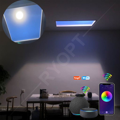 100W Artificial Sunlight Panel 90 Degree Beam Angle Aluminum Alloy Material IP65