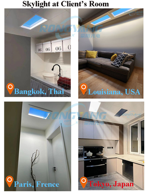 50W LED Fake Skylight for Circadian Project and 95 RA Cri Standard