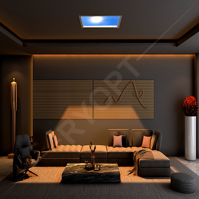 Artificial Blue Sky Light Smart Tuya Natural Bright Ceiling LED Skylight Panel 350W