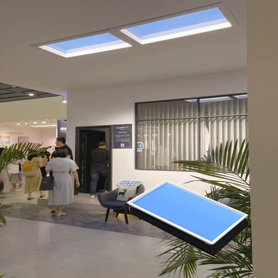 Dimmable 2700k To 10000k Artificial Window Light Fake Window With Artificial Sunlight