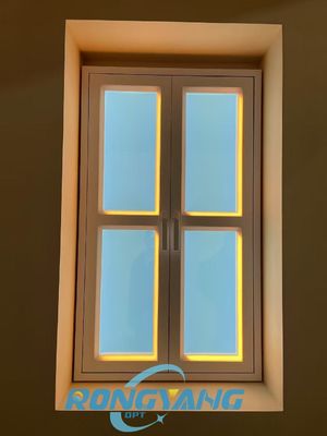 Fake Skylight Panel with 2100-6500K Color Tuning 50,000h Lifespan and App+Remote Control for Circadian Lighting