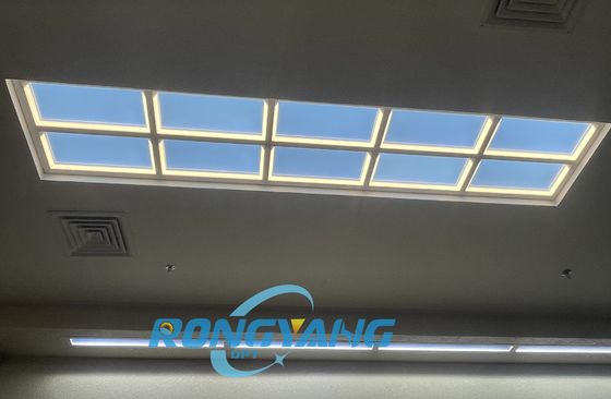 High CRI Ra95 Fake Window Light with Auto Color Change and Circadian Rhythm Lighting