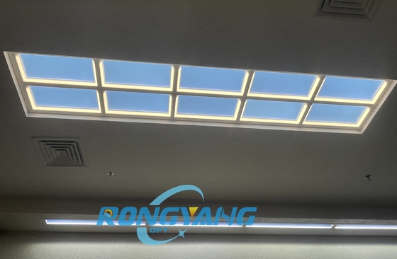 Slim Sky LED Panel Light Smart Control Soft Blue Sky Effect LED Skylight Panel for Ceiling Reserve Height 70mm