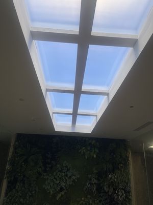 Embedded Artificial LED Skylight for 150W Power Consumption LED Light Source and Embedded Installation Method
