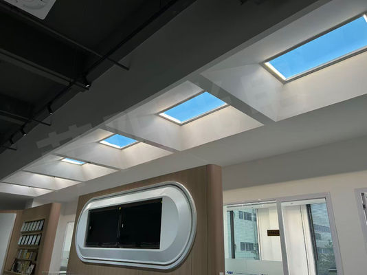 Daylight Simulation Skylight Panel for Conference Rooms, Embedded Installation Lighting Enhancement
