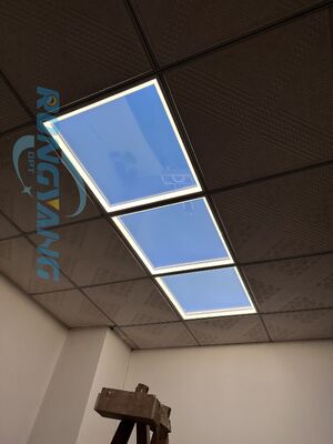110V Wall Mounted Artificial Sunlight Panel Faux Skylight Panels With 50000h Lifespan