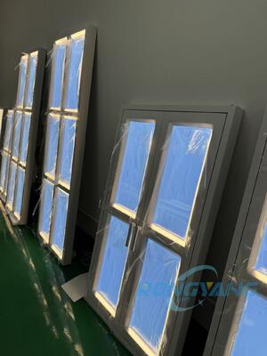 Smart Skylight with 2100-7500K Adjustable Brightness and Color for Embedded Installation