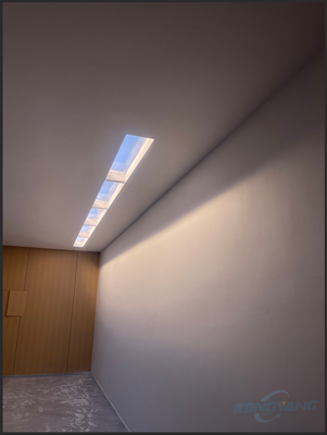 600×300mm LED Ceiling Panel Light with 30° Angled Light and Circadian Lighting for Natural Sky Simulation