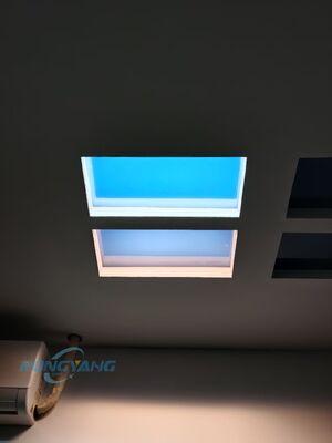 6000LM Skylight Ultra Thin Led Panel For 6-10 Square Meter Area