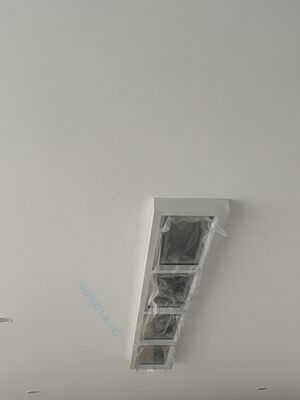 Surface Mounted LED Fake Window Light with 50,000h Lifespan and Circadian Rhythm Lighting for Commercial Spaces