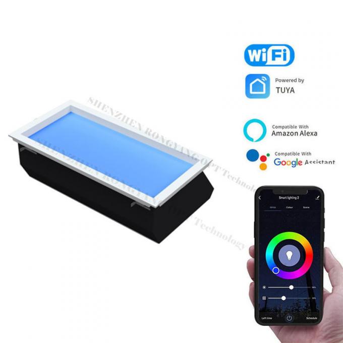 600×300mm LED Ceiling Panel Light with modern design and clean aesthetics