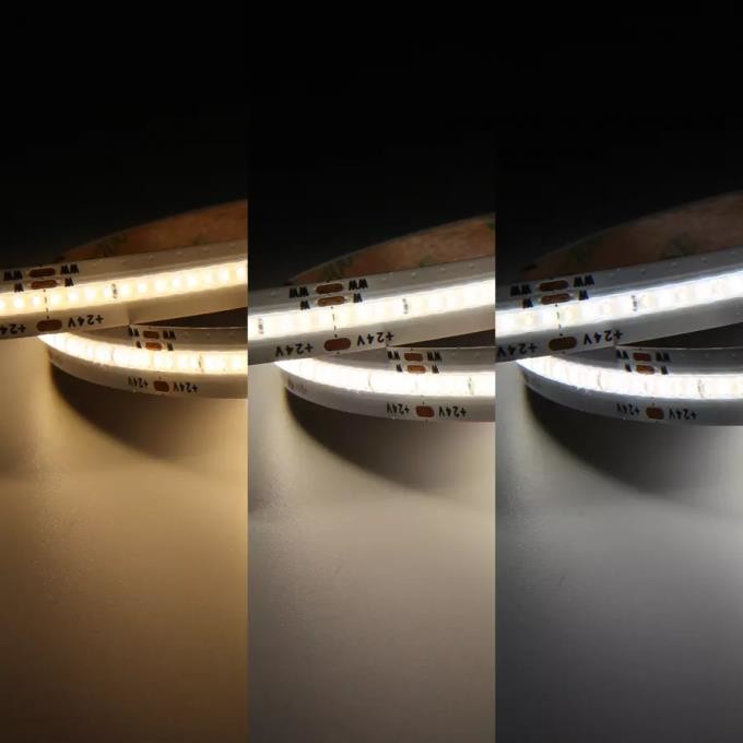 320LED/M 2700K COB LED Strip Light 180 Angle Flexible 24V Warm White
